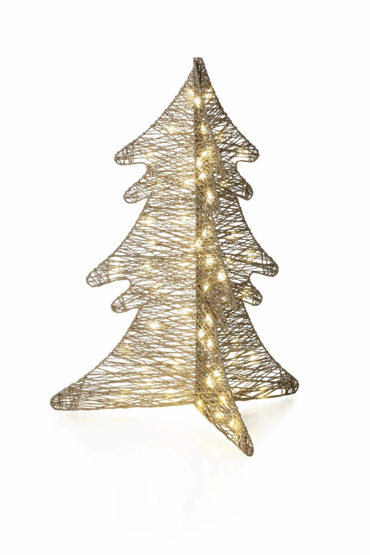 Glitter Tree S LED Christmas tree H 52 cm STT AG
